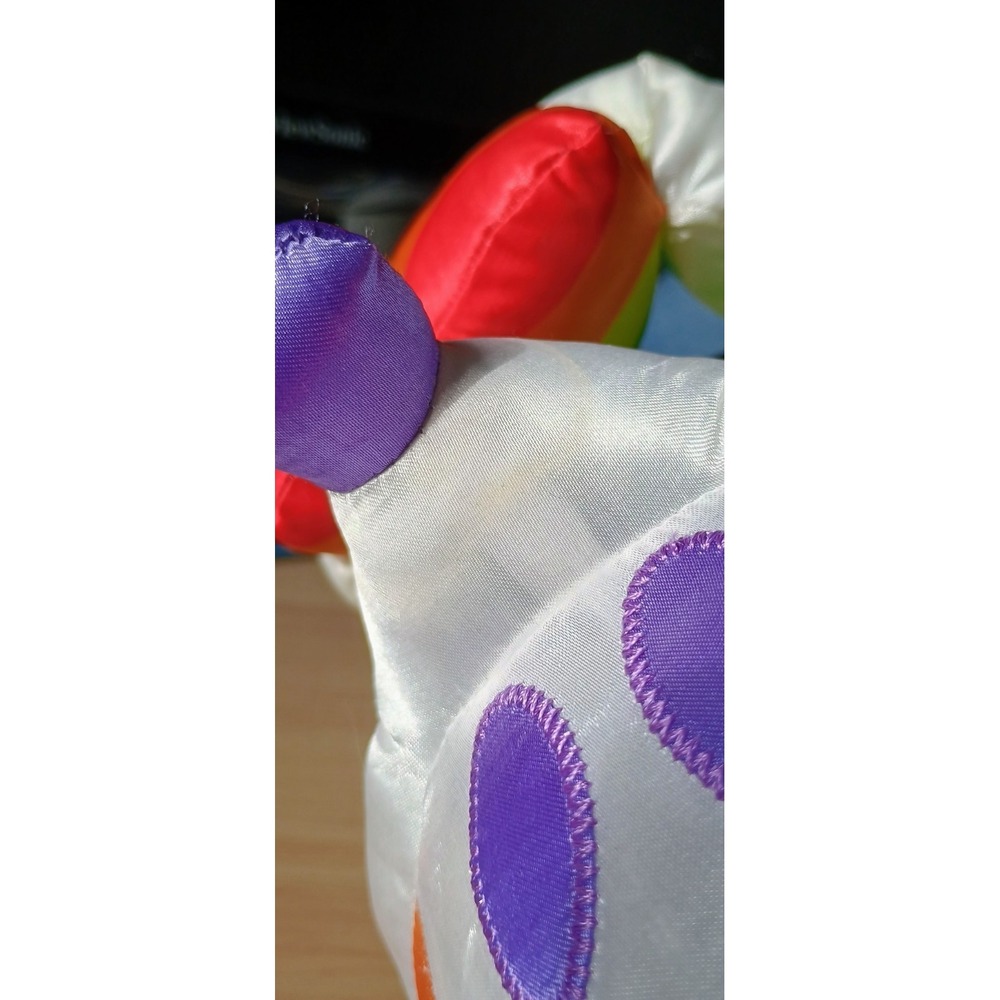 Disney Rainbow Mickey Mouse 15" Plush Pride Stuffed Animal Toy Holding Heart - Picture 5 of 5